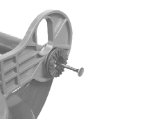 FOGO organic waste lid - universal fixing bolt - Organic Waste Revolution: FOGO Bin Bio-Filter Lid FOGO organic waste lid - universal fixing bolt