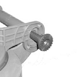 FOGO organic waste lid - universal fixing bolt