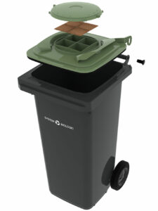 fogo bin - Organic Waste Revolution: FOGO Bin Bio-Filter Lid bio-filter lid with bin
